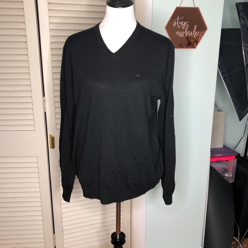 Calvin Klein Men’s Merino Wool Sweater